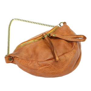 VS 018 natūralios odos rankinė, kupranugario ruda couio (camel-brąz)