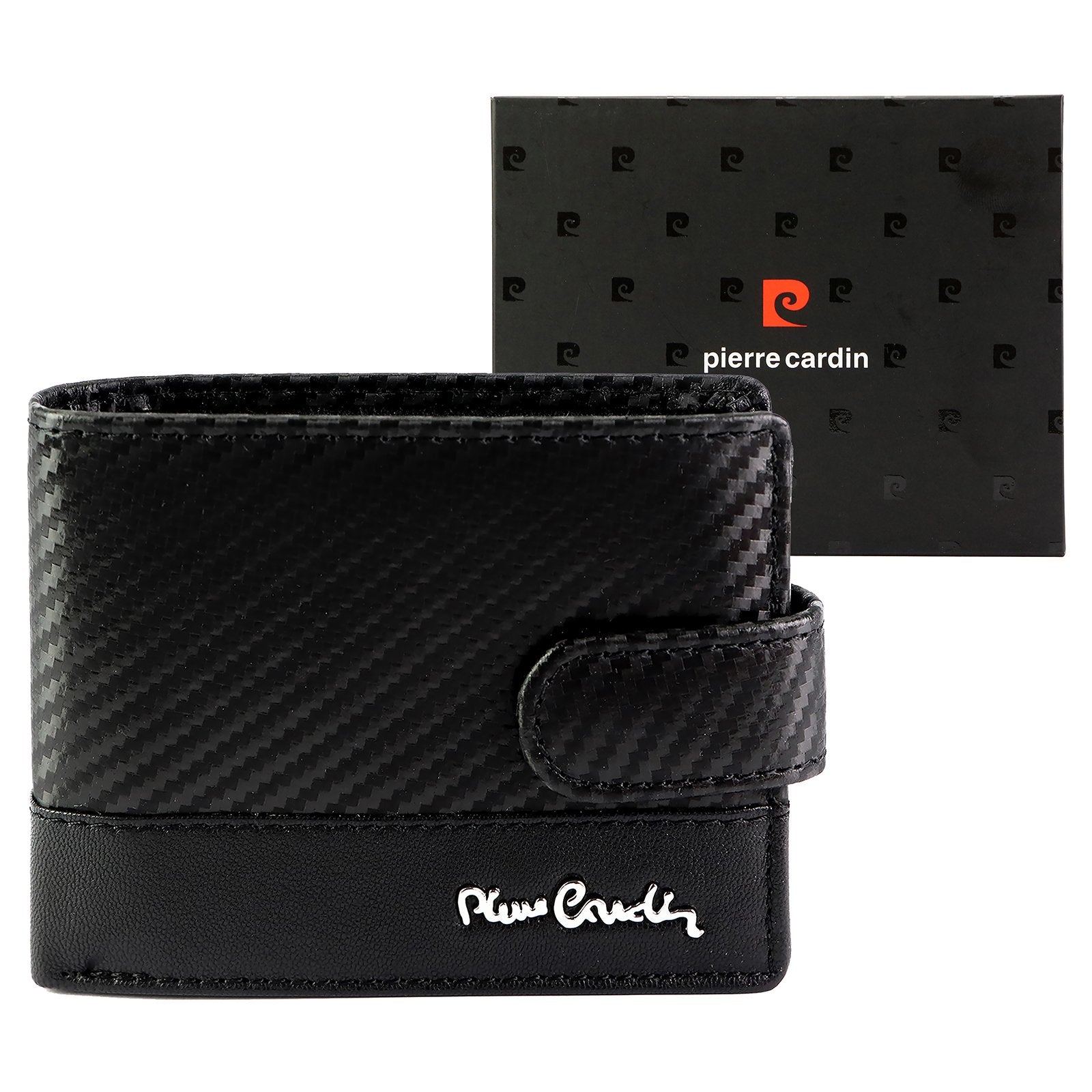 Pierre Cardin YS607 323A juoda odinė piniginė czarny