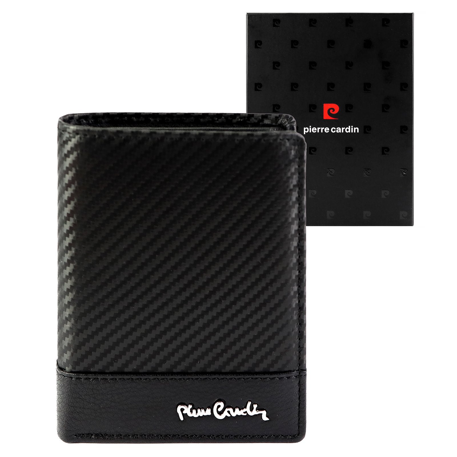 Pierre Cardin YS607 326 juoda piniginė czarny