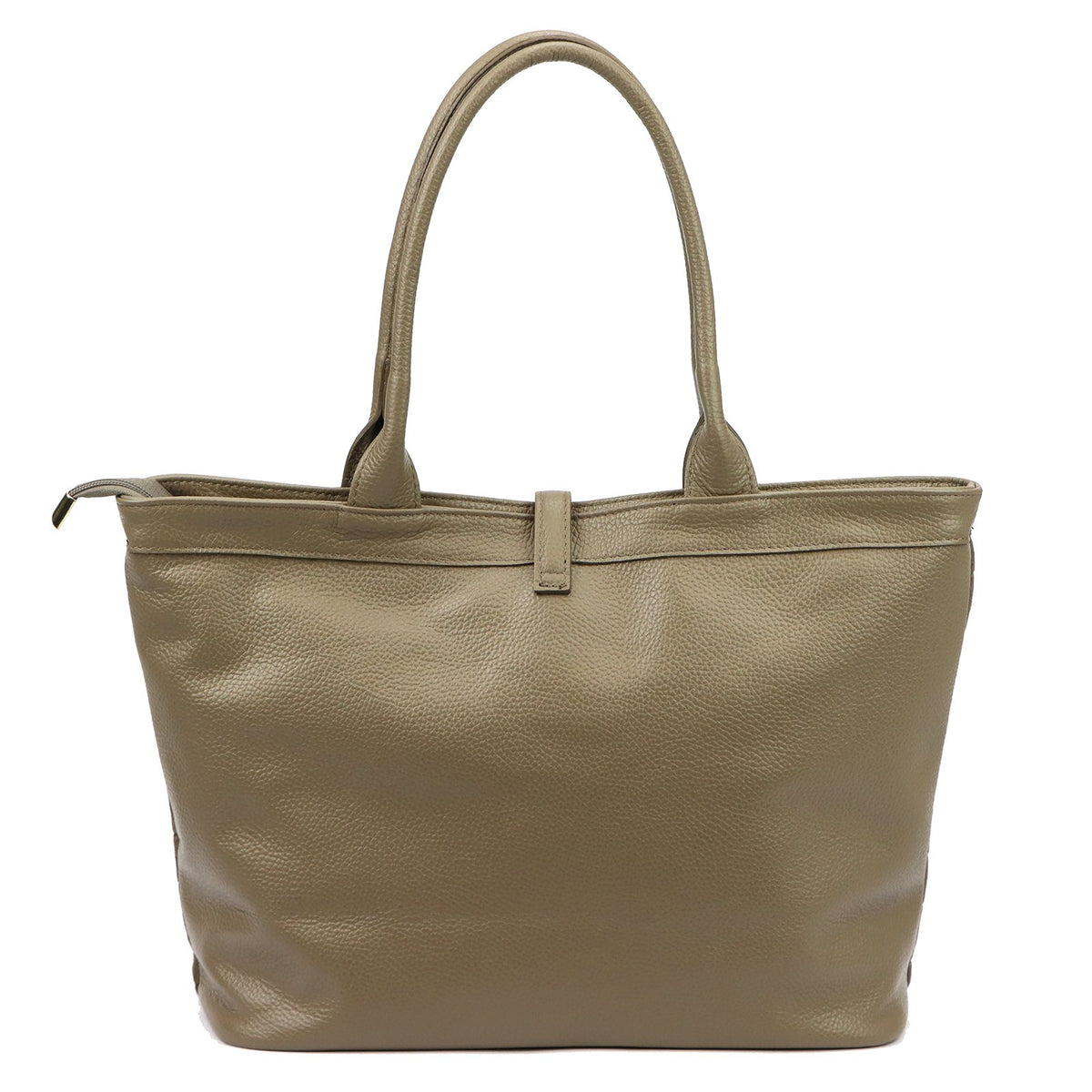 Luka 25-007 CROCO 2w1 tamsi taupe odinė rankinė taupe scuro