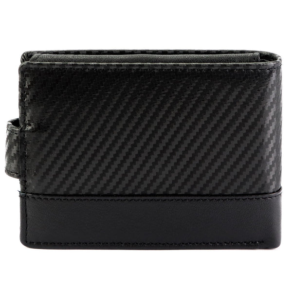 Pierre Cardin YS607 8806A juoda natūralios odos piniginė czarny