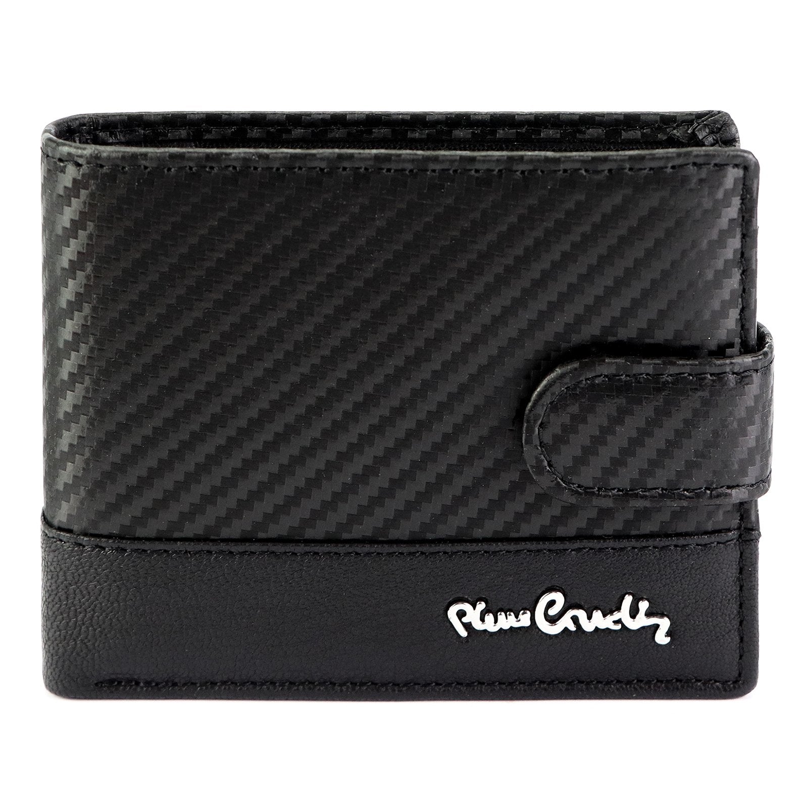 Pierre Cardin YS607 8825A juoda odinė piniginė czarny