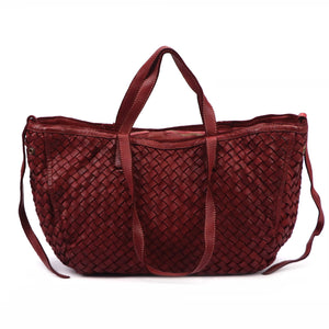 VS 101-564 bordo natūralios odos rankinė bordo