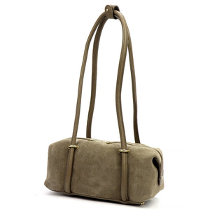 Luka 26-140 taupe natūralios odos rankinė taupe