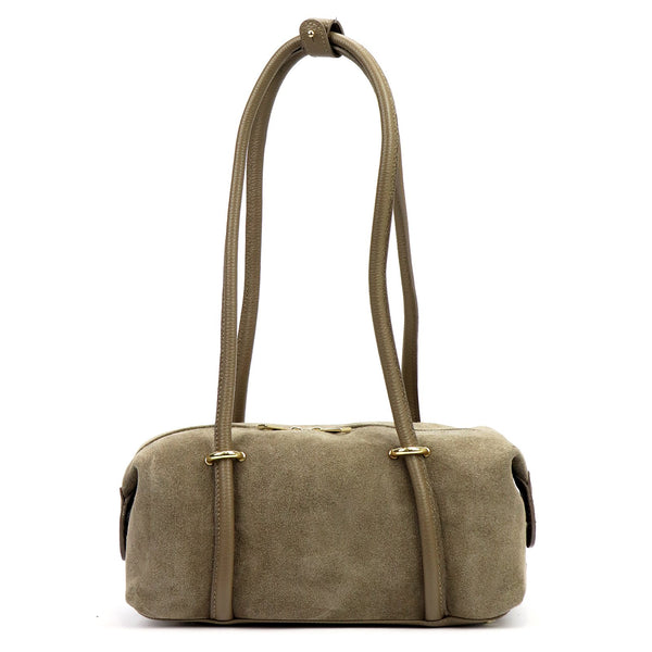 Luka 26-140 taupe natūralios odos rankinė taupe