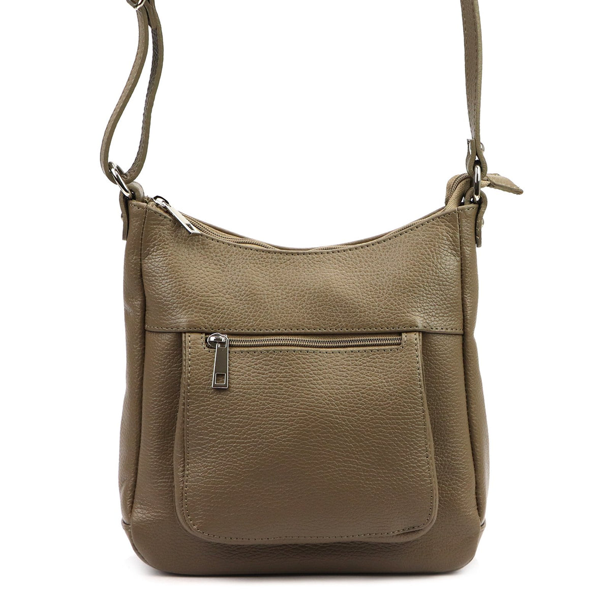 Luka 26-182 DOLLARO tamsios taupe spalvos odinė rankinė taupe scuro