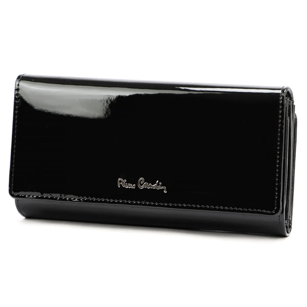 Pierre Cardin 07 SHINY 121 juoda piniginė czarny