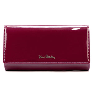 Pierre Cardin 07 SHINY 121 violetinė piniginė fioletowy