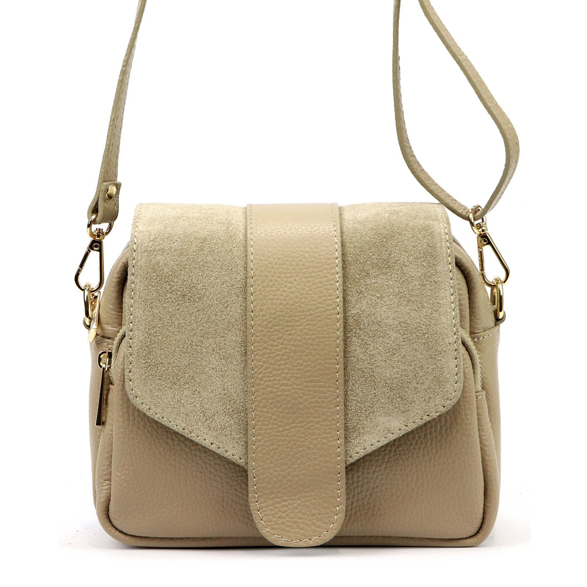Luka 26-133 taupe natūralios odos rankinė taupe