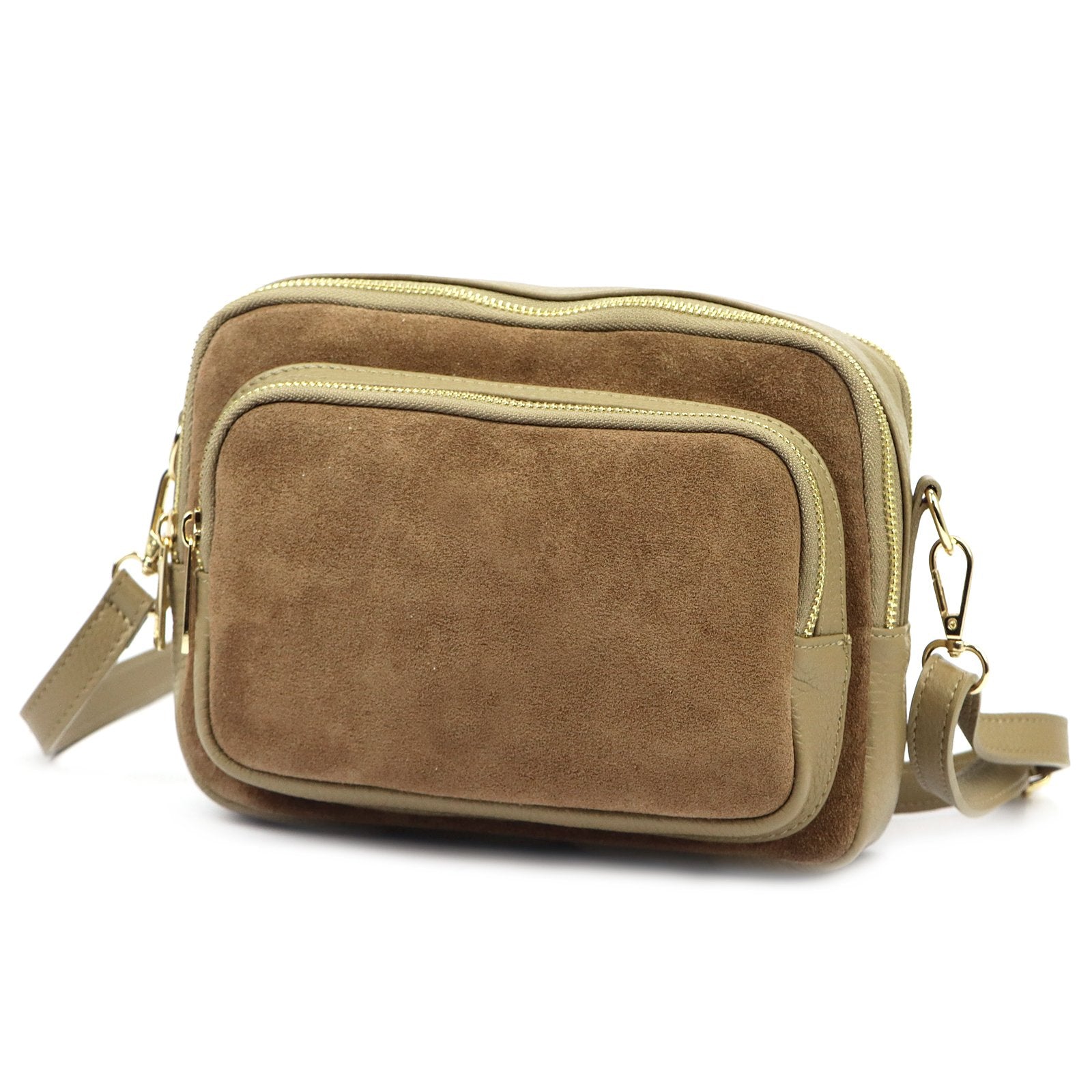 Luka 25-010 taupe natūralios odos rankinė taupe