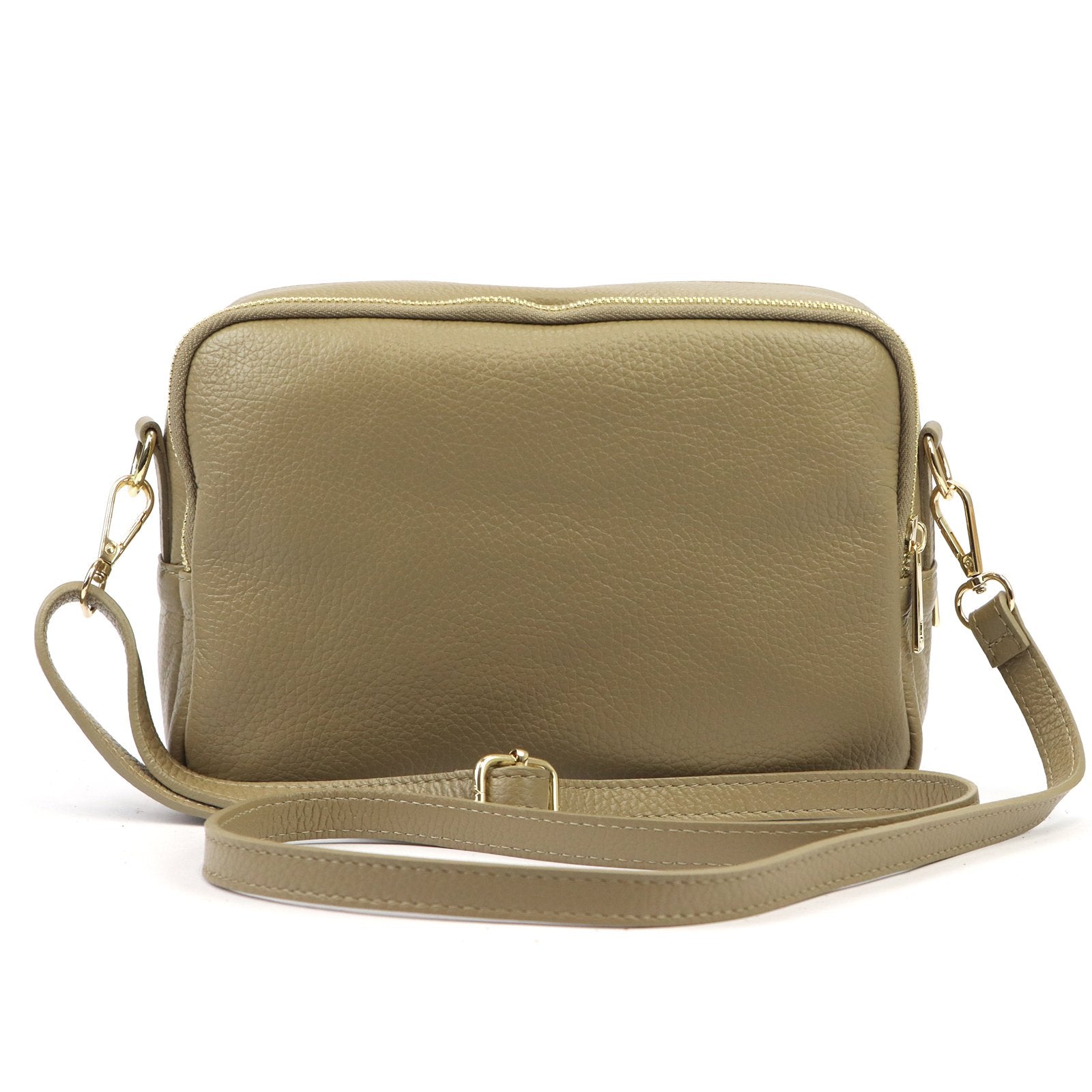 Luka 25-010 taupe natūralios odos rankinė taupe
