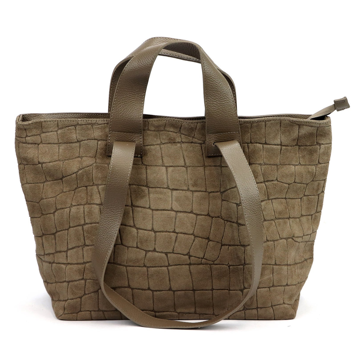 Luka 25-077 CROCO fango natūralios odos rankinė fango
