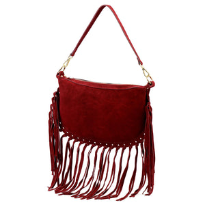 Luka 25-015 bordo spalvos natūralios odos rankinė bordo