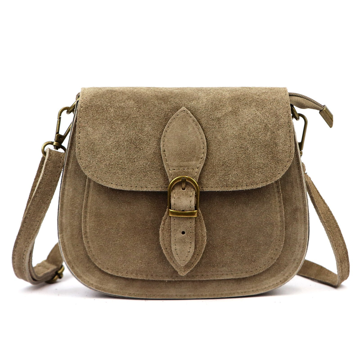 Luka 25-020 taupe natūralios odos rankinė taupe