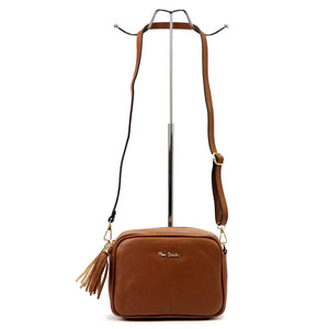 Pierre Cardin FRZ 1501 DOLLARO odinė rankinė, camel-1 camel-1