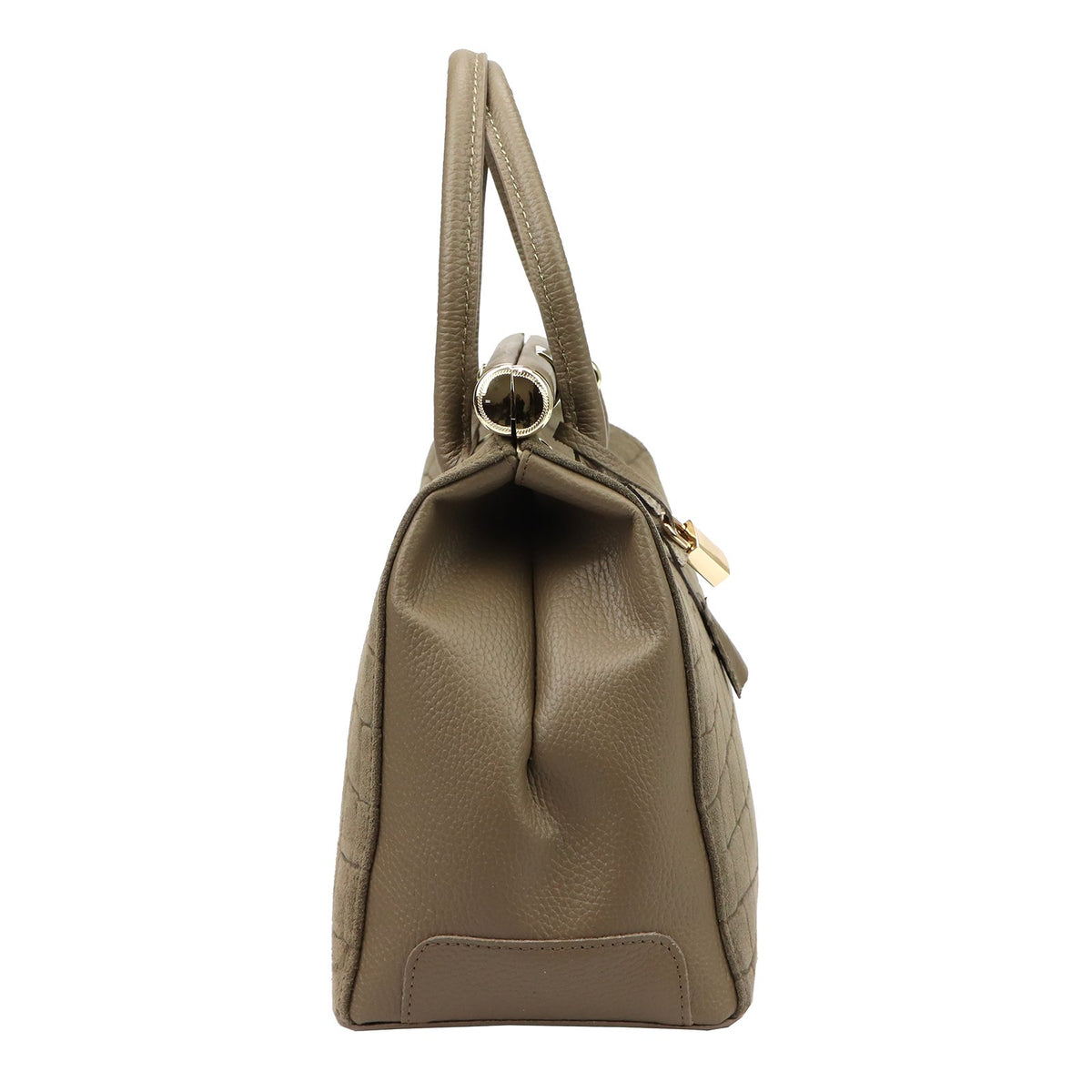 Luka 26-002-2 CROCO taupe odinė rankinė taupe