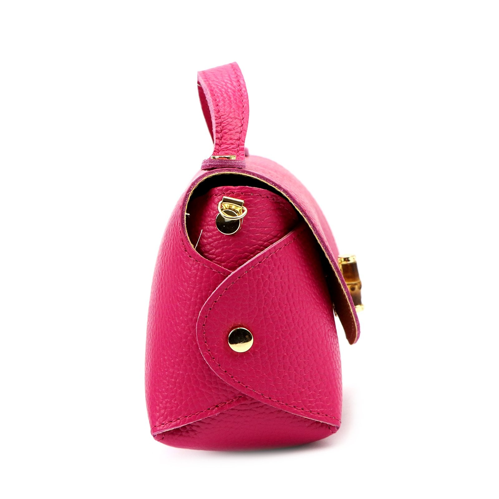 Luka 26-106-2 DOLLARO fuksijos spalvos odinė rankinė fuksja