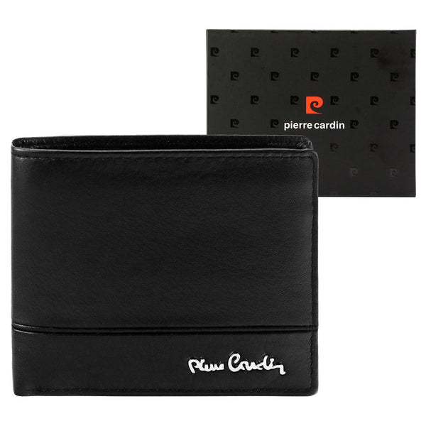 Pierre Cardin YS605 8825 juoda odinė piniginė czarny