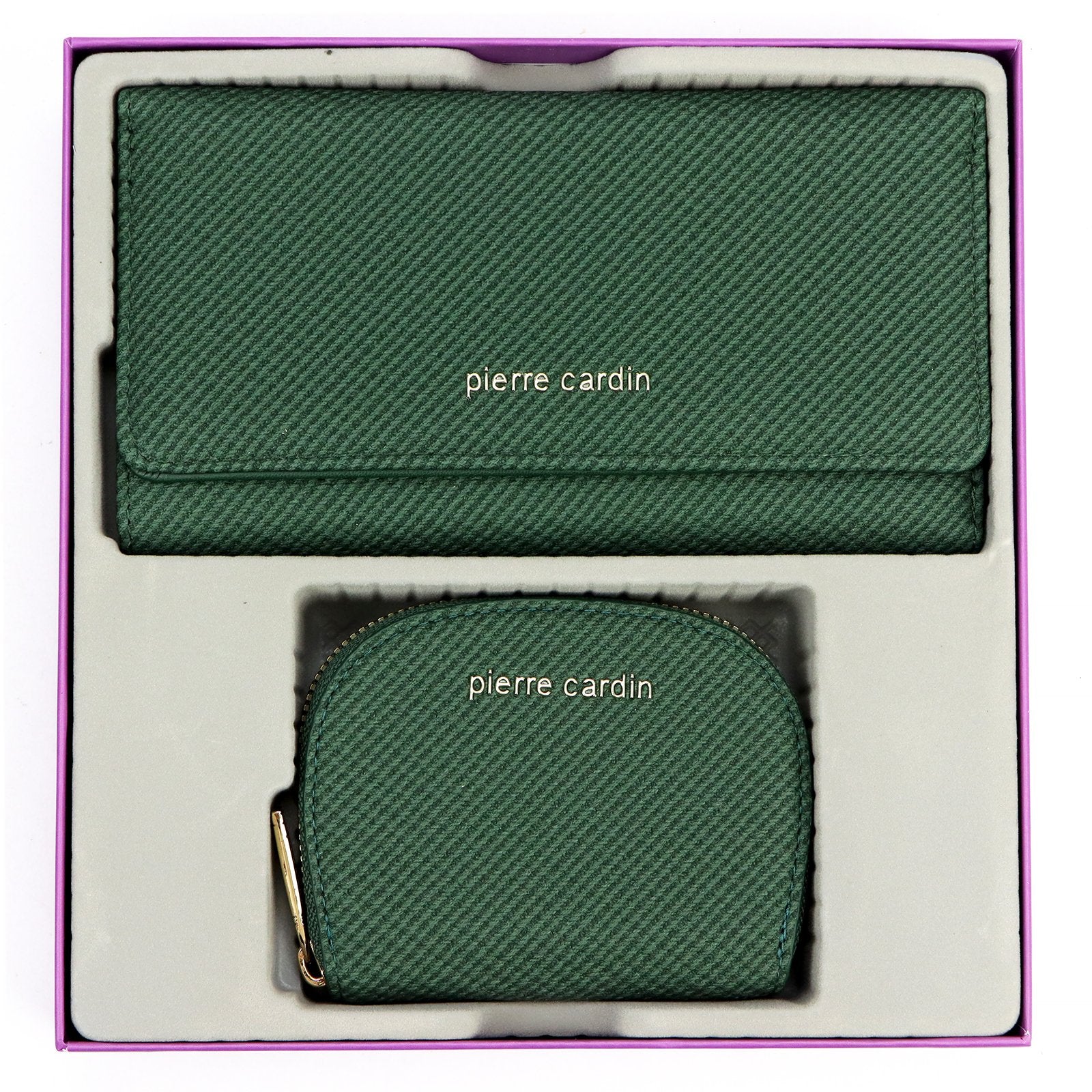 Pierre Cardin WX50 8821+416 žalias dovanų rinkinys zielony