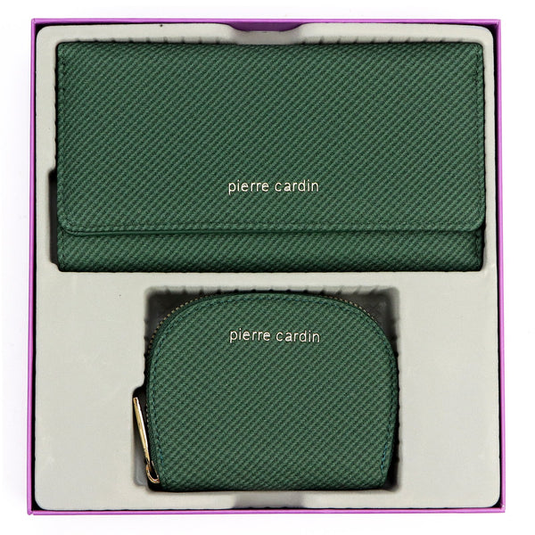 Pierre Cardin WX50 8821+416 žalias dovanų rinkinys zielony