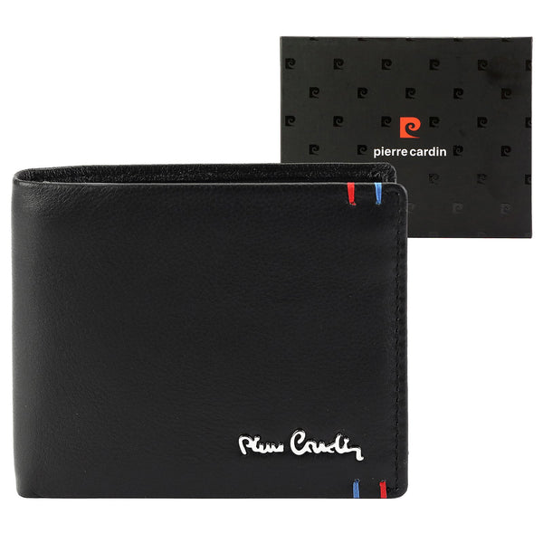 Pierre Cardin YS606 8825 juoda odinė piniginė czarny
