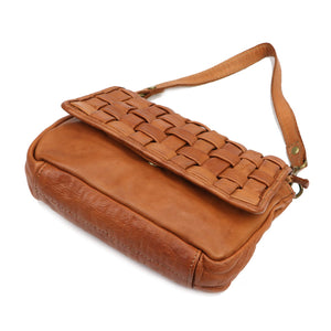 VS 104-635 natūralios odos rankinė, kupranugario ruda couio (camel-brąz)