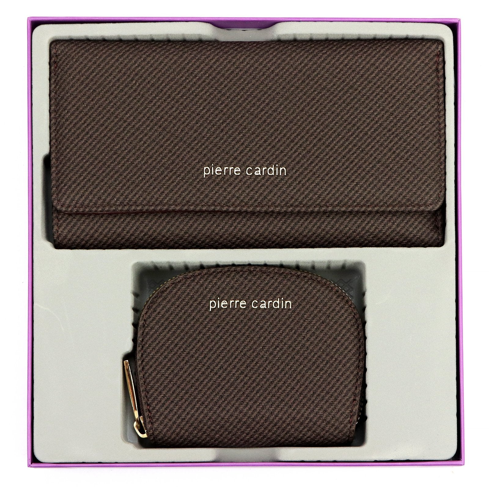 Pierre Cardin WX50 8821+416 kavos spalvos dovanų rinkinys coffee