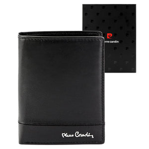 Pierre Cardin YS605 326 juoda piniginė czarny