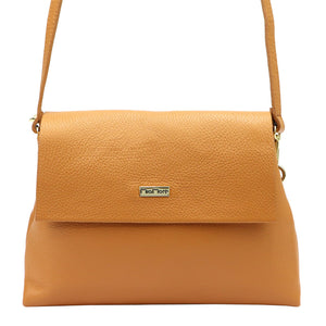 MiaMore 01-051 DOLLARO natūralios odos rankinė, kupranugario atspalvio camel-1