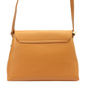 MiaMore 01-051 DOLLARO natūralios odos rankinė, kupranugario atspalvio camel-1