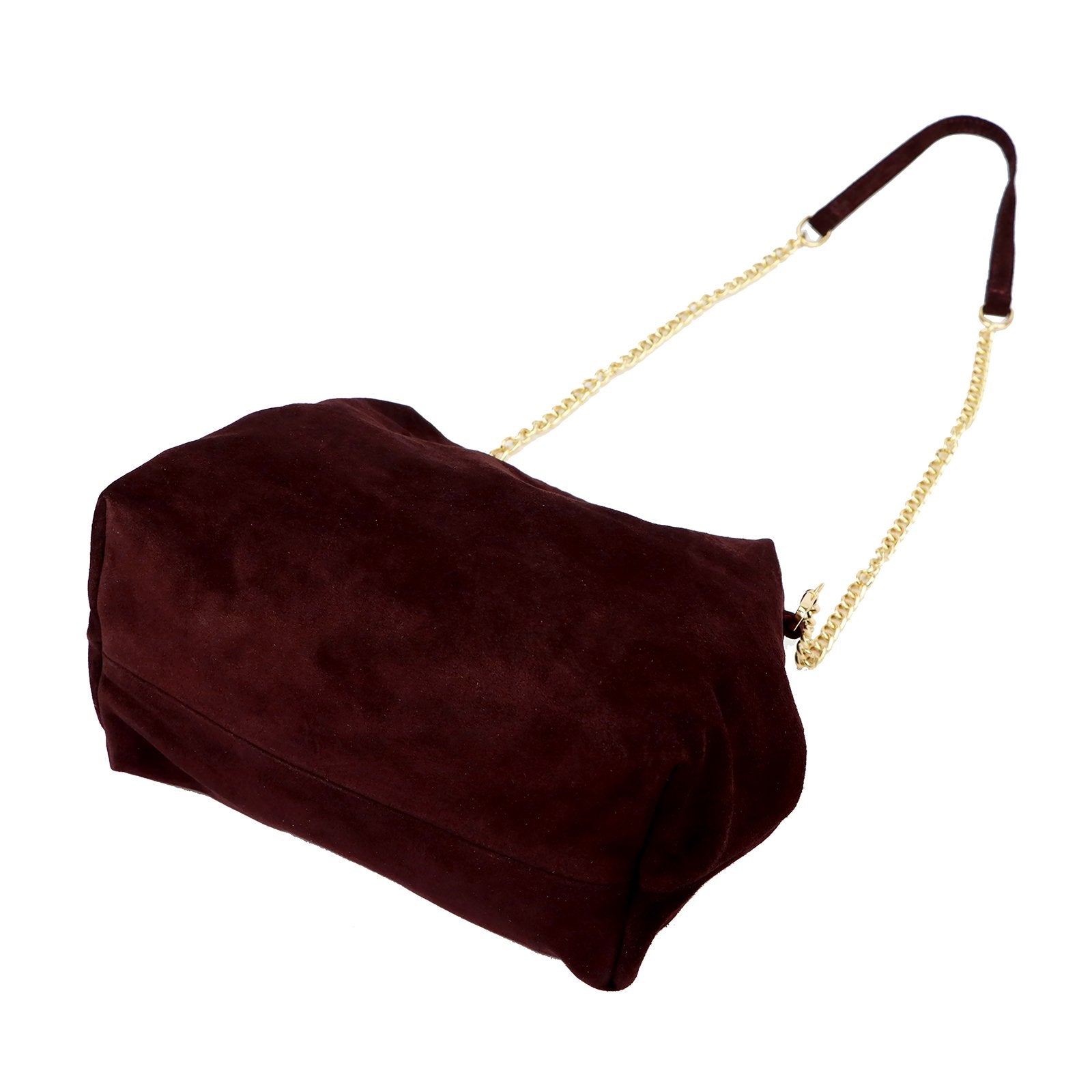 Luka 25-031 bordo spalvos odinė rankinė bordo