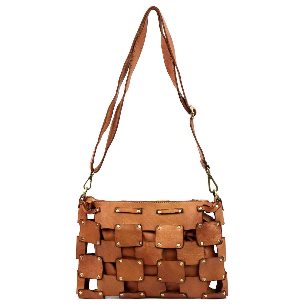 VS 108-236 kupranugario spalvos natūralios odos rankinė camel-1