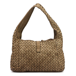 VS 066-613 taupe natūralios odos rankinė taupe