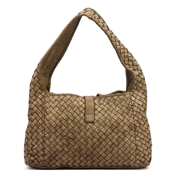 VS 066-613 taupe natūralios odos rankinė taupe