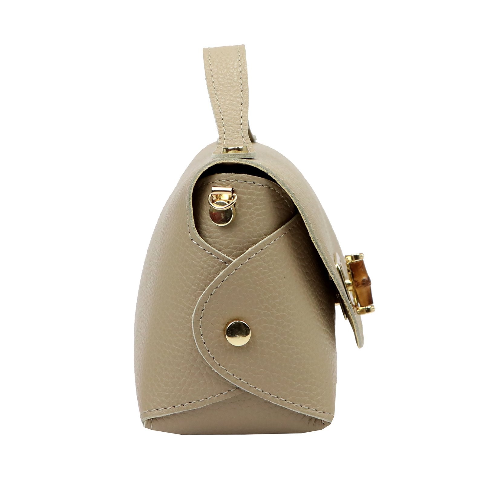 Luka 26-106 DOLLARO taupe natūralios odos rankinė taupe