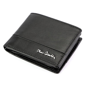 Pierre Cardin YS605 323 juoda odinė piniginė czarny