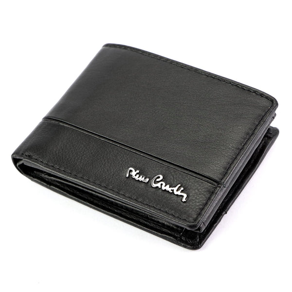 Pierre Cardin YS605 323 juoda odinė piniginė czarny