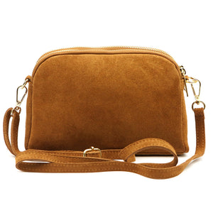 Luka 25-084 kupranugario atspalvio natūralios odos rankinė camel-2
