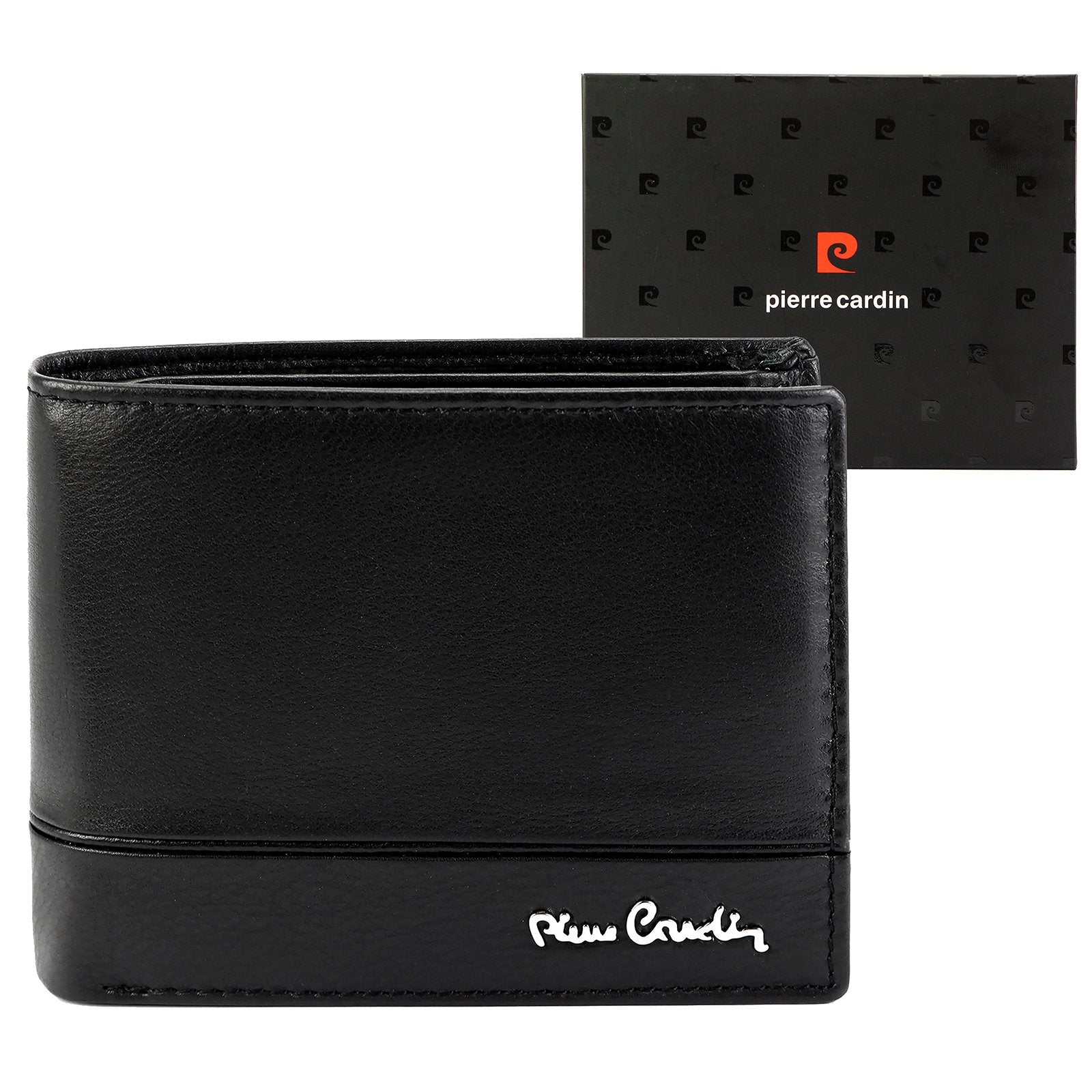Pierre Cardin YS605 324 juoda piniginė czarny