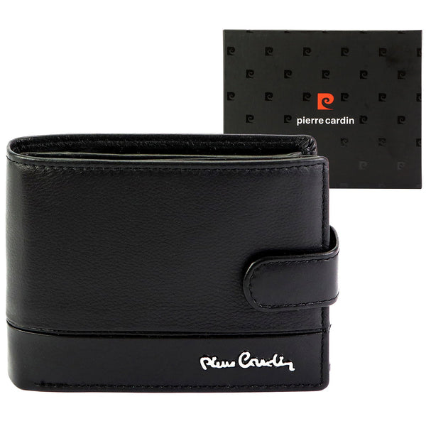 Pierre Cardin YS605 324A juoda odinė piniginė czarny