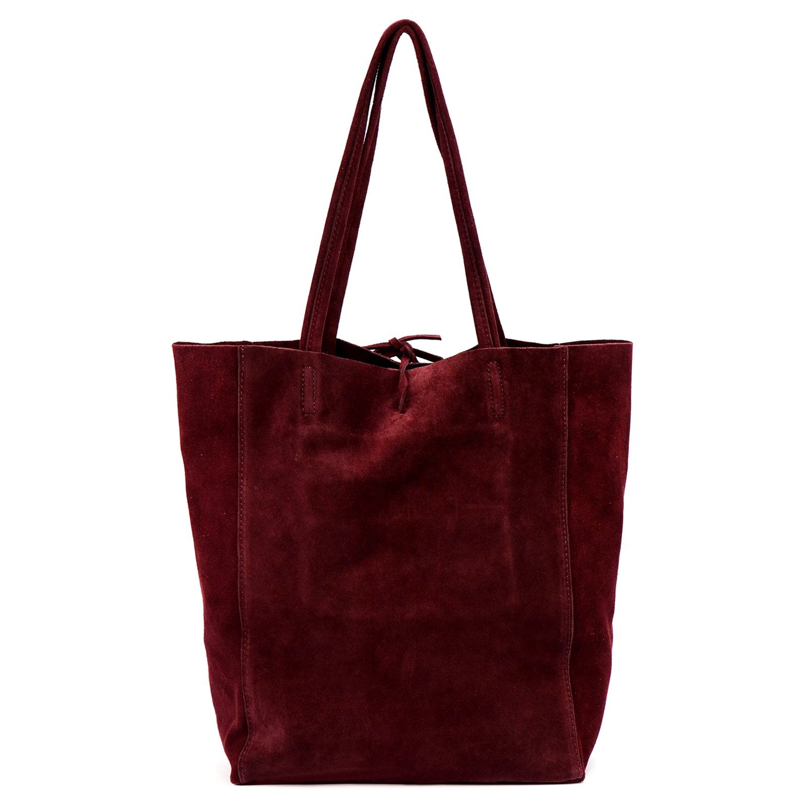 Patrizia 419-013-05 bordo zomšinė odinė rankinė bordo