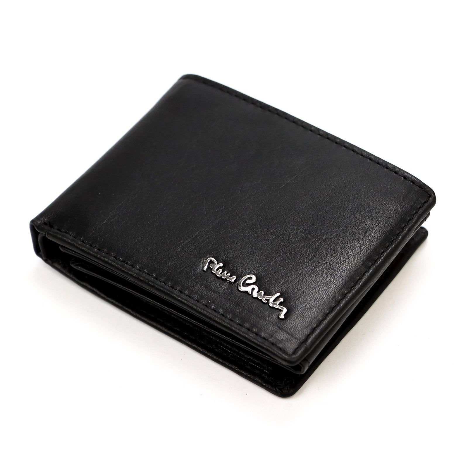 Pierre Cardin YS601 323 juoda odinė piniginė czarny
