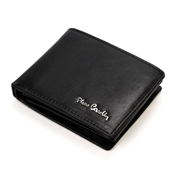 Pierre Cardin YS601 323 juoda odinė piniginė czarny