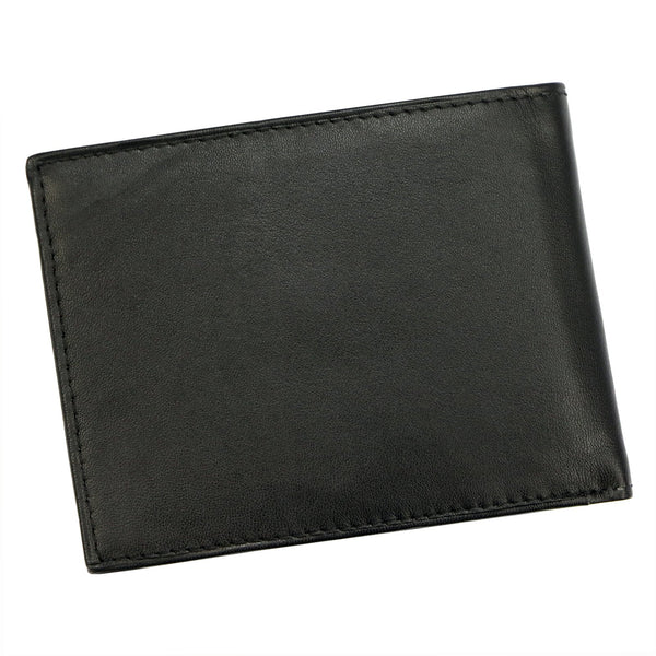 Pierre Cardin TILAK75 8806 juoda ir raudona piniginė czarny + czerwony