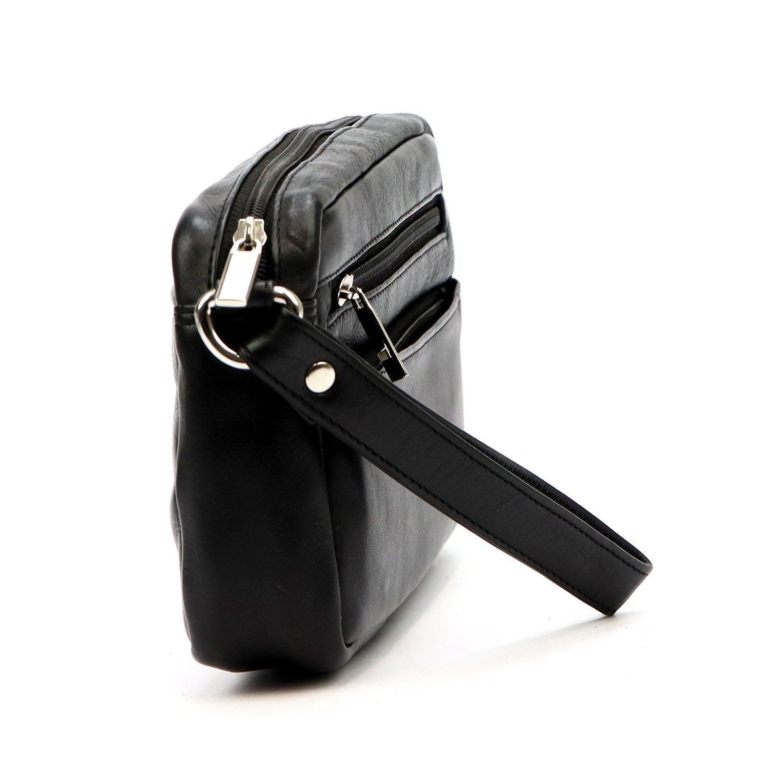Nordee HP100 juoda odinė saszetė czarny