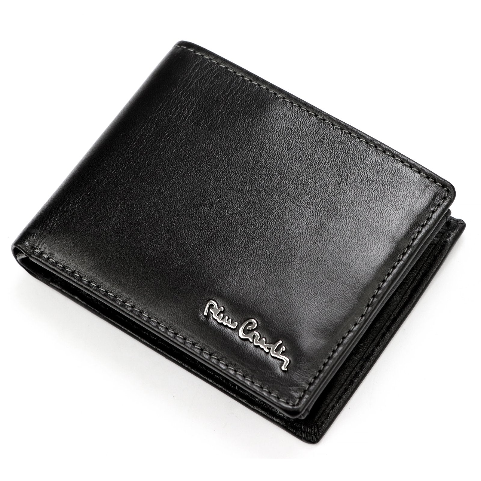 Pierre Cardin YS604 324 juoda odinė piniginė czarny