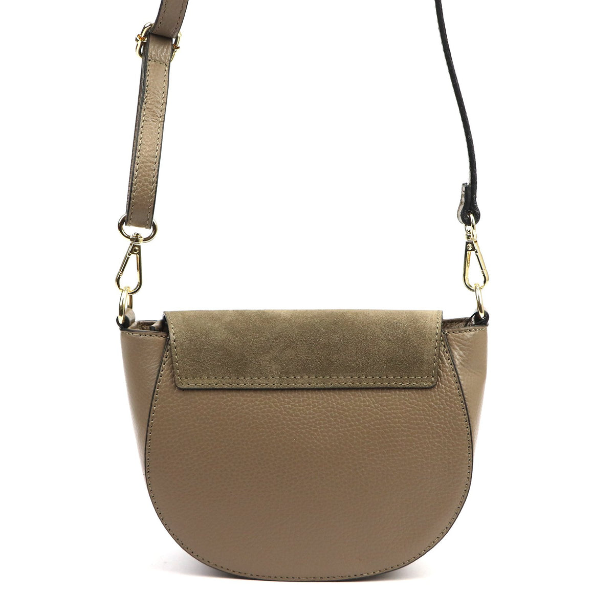 Luka 26-153 DOLLARO taupe natūralios odos rankinė taupe