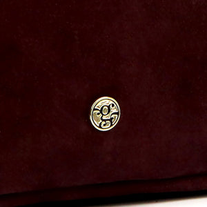 Gregorio 1749 bordo odinė rankinė bordo