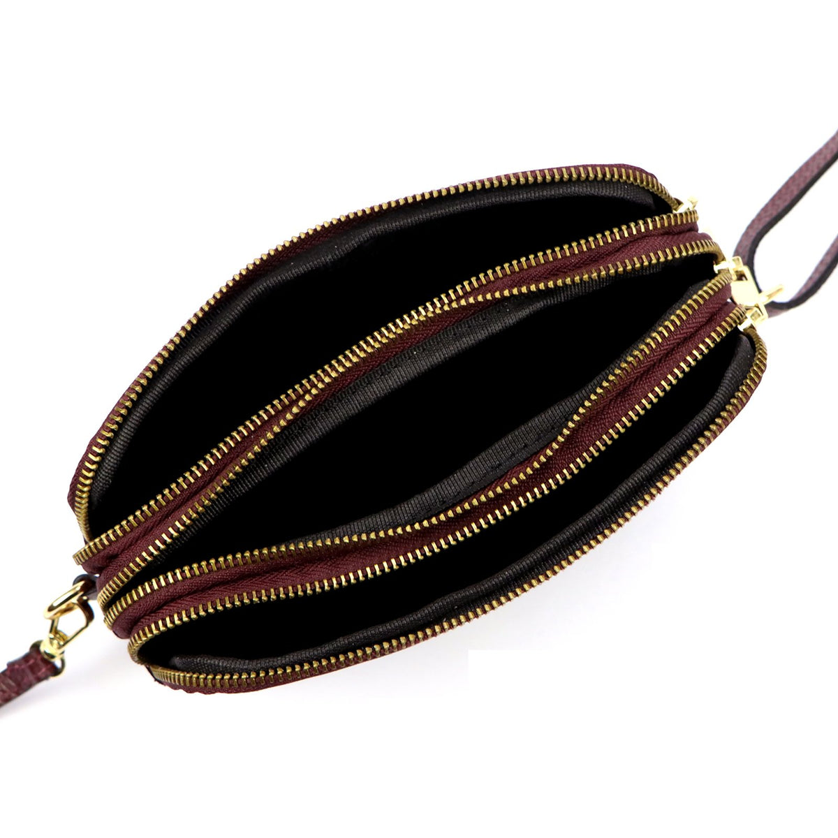Gregorio 1749 bordo odinė rankinė bordo