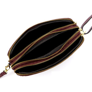 Gregorio 1749 bordo odinė rankinė bordo